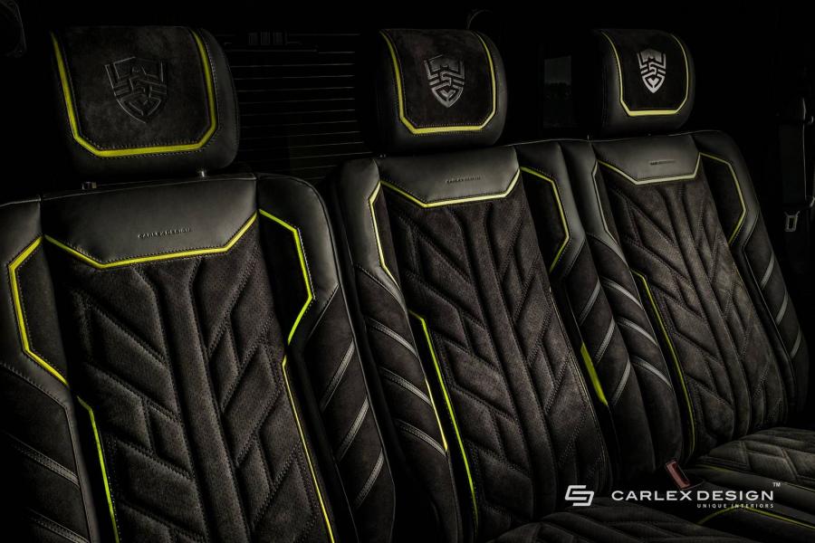 Детали интерьера Mercedes-Benz G500 4x4&sup2; by Carlex Design 2017 года  (фото 11 из 17)